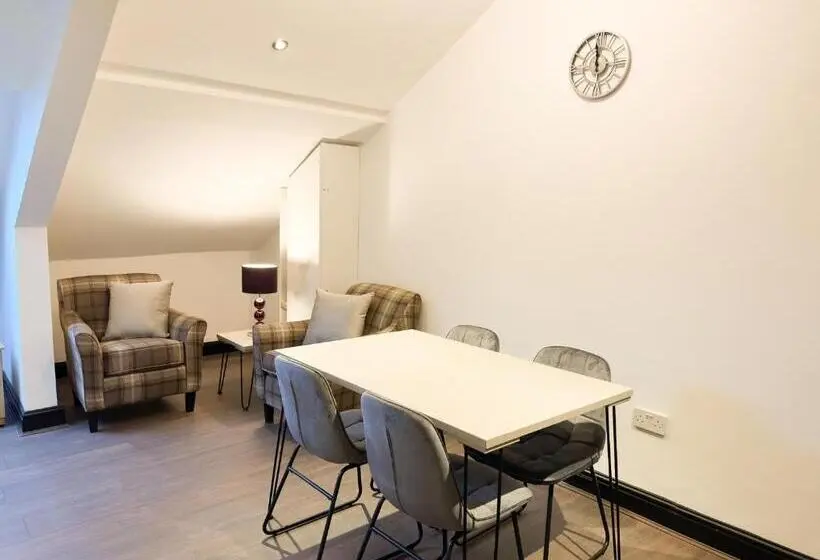 Huoneisto 1 Makuuhuone Terassi, Mulberry Aparthotel Newcastle Gateshead