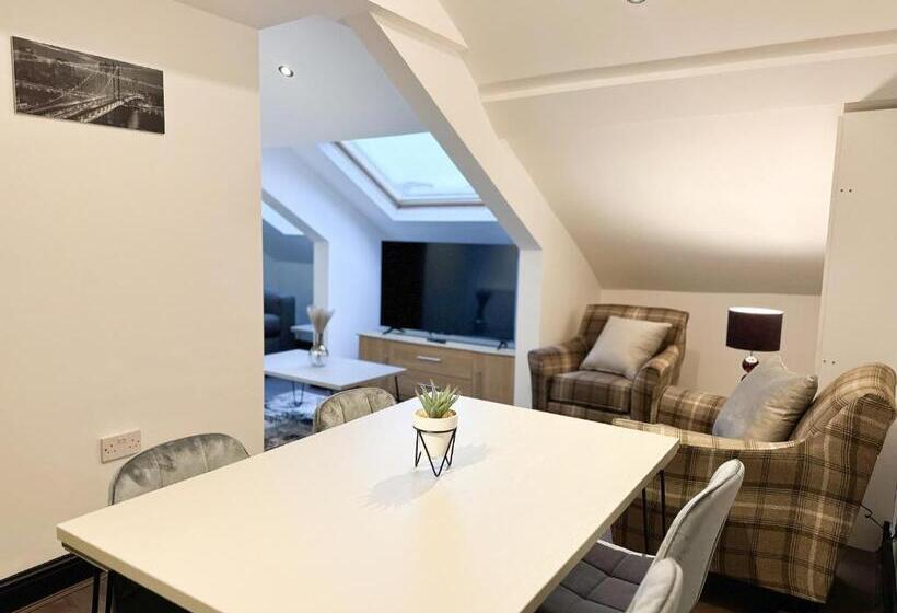 带1个卧室的带阳台的公寓, Mulberry Aparthotel Newcastle Gateshead