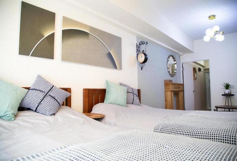 1 Schlafzimmer Apartment mit Balkon, D91新宿最中心 東新宿站5分 Shinjuku Center 5 Mins To Station, Max 4p 直达新宿 涉谷 表参道 池袋 上野 代代木 银座 原宿