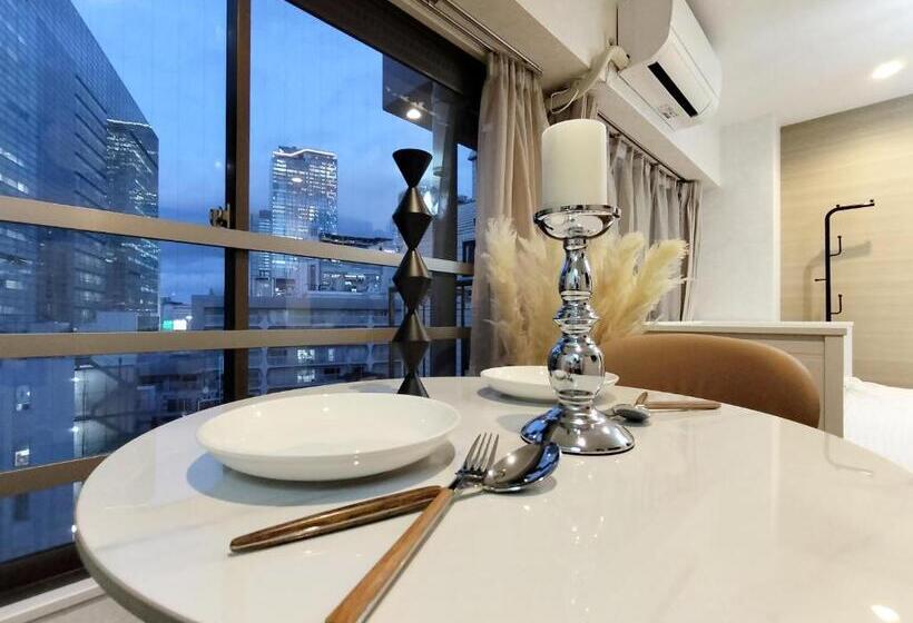آپارتمان 1 خوابه با بالکن, S13 Shibuya Center 7 Mins To Station, Max 4p涉谷最中心 涉谷站7分