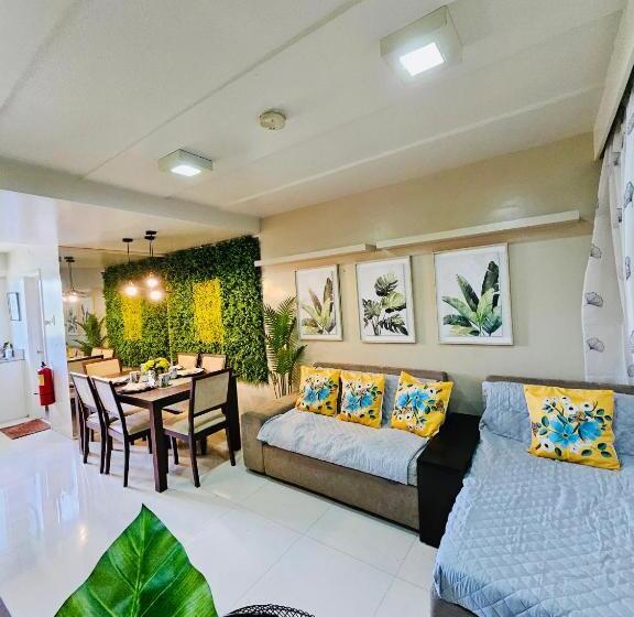 آپارتمان 1 خوابه, Tropical Paradise @ One Oasis In Davao City+sm Davao