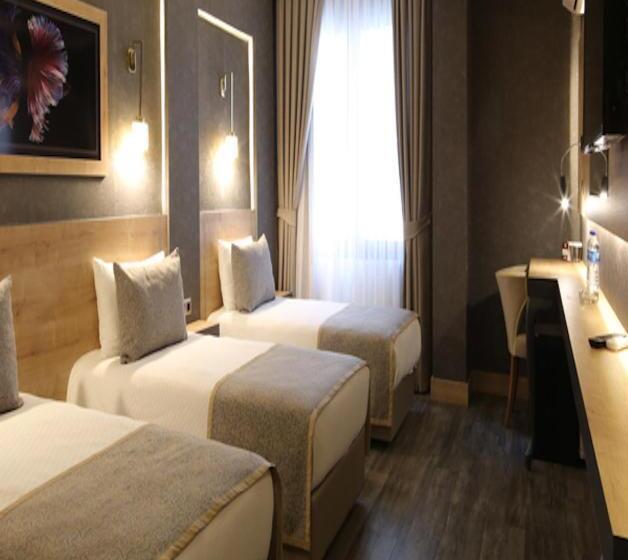 اتاق استاندارد سه نفره, Hisarhan Otel