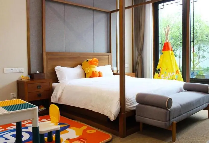 キングサイズベッドのスタンダードルーム, Yangzhou Mangdao Garden Resort