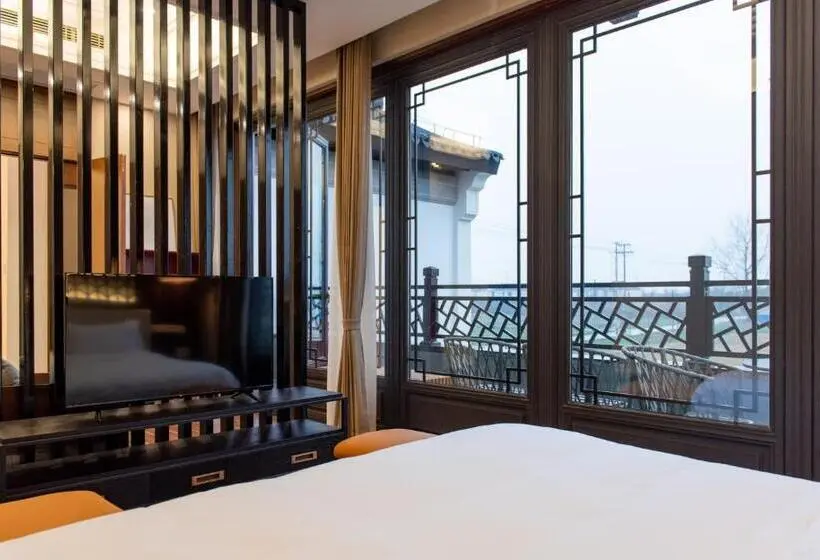 キングサイズベッドのスタンダードルーム, Yangzhou Mangdao Garden Resort