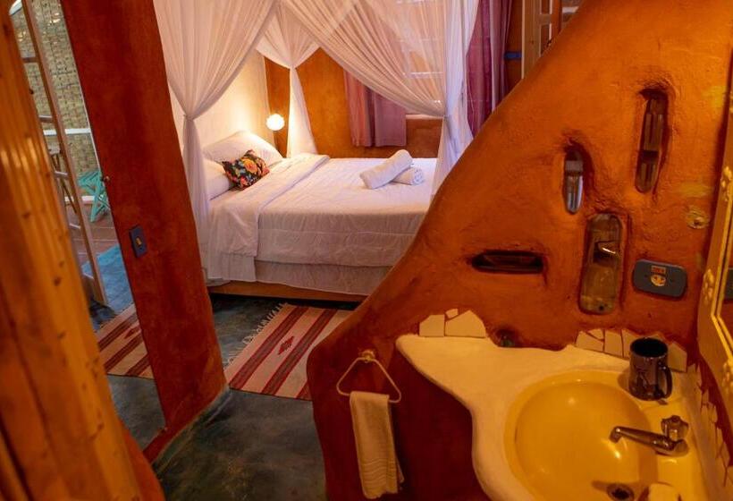 اتاق استاندارد با بالکن, Casa Ewa   Hospedaria Ilhabela