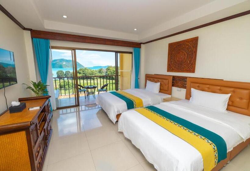 스탠다드 룸 바다 전망, Phuket Kana International Hotel普吉岛卡娜国际酒店