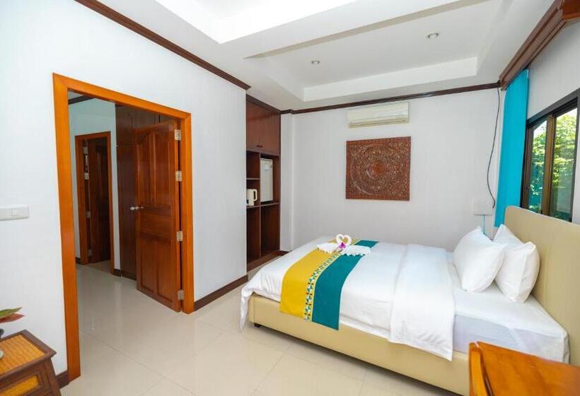 1 Sovrums Villa Trädgårdsutsikt, Phuket Kana International Hotel普吉岛卡娜国际酒店