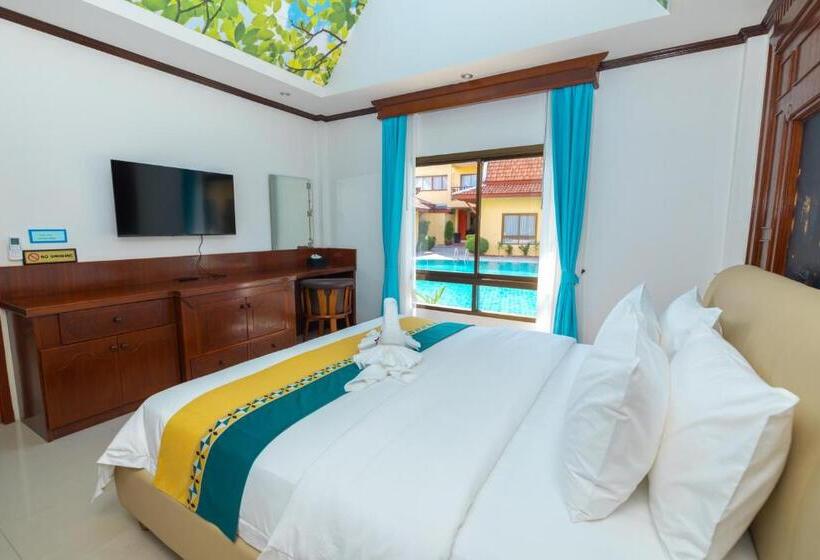 Villa 1 Soveværelse Haveudsigt, Phuket Kana International Hotel普吉岛卡娜国际酒店