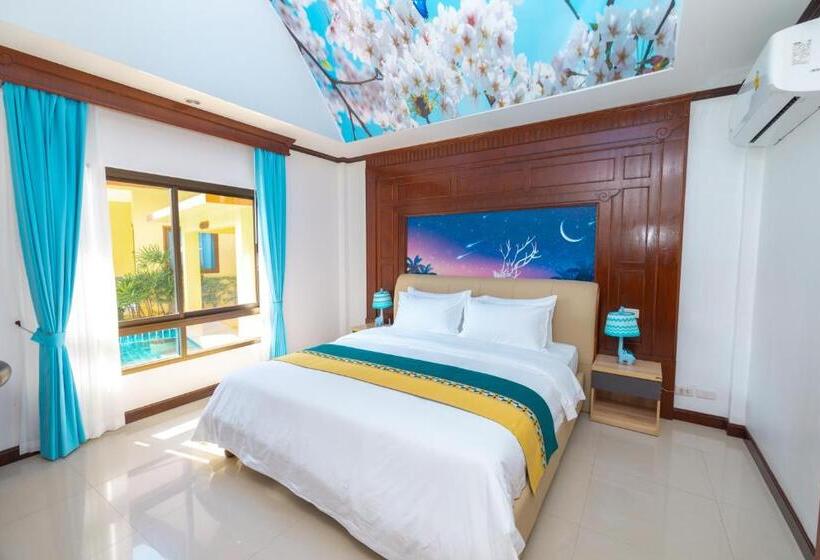 Villa met 1 Slaapkamer en Uitzicht op de Tuin, Phuket Kana International Hotel普吉岛卡娜国际酒店