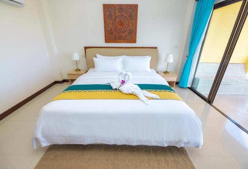 패밀리 룸 바다 전망, Phuket Kana International Hotel普吉岛卡娜国际酒店