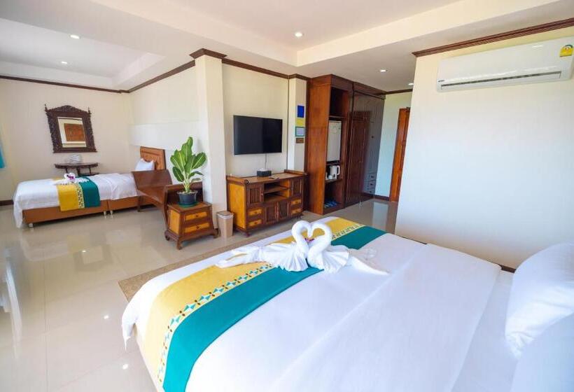 Familie Værelse Havudsigt, Phuket Kana International Hotel普吉岛卡娜国际酒店