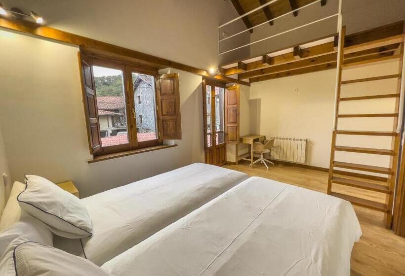 Кровать в Общей Комнате, Posada Cabañes