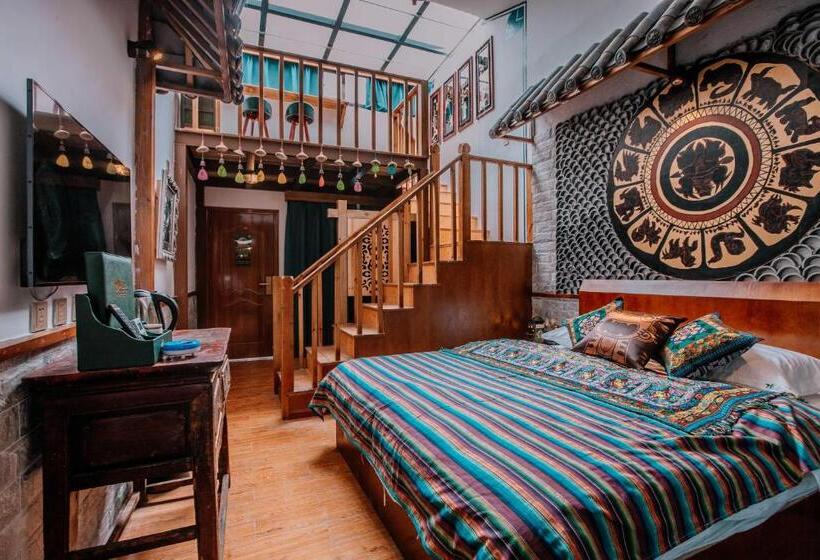 غرفة قياسية مطلّة علي النهر, 26life Yunnan Ethnic Creative Inn