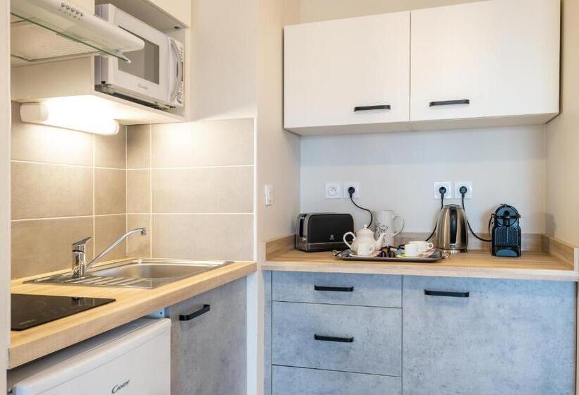 آپارتمان 1 خوابه, Résidence Les Essentielles Les Terrasses D Adélie