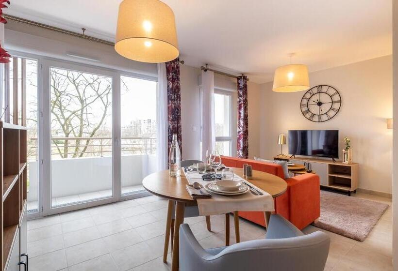 آپارتمان 1 خوابه, Résidence Les Essentielles Les Terrasses D Adélie