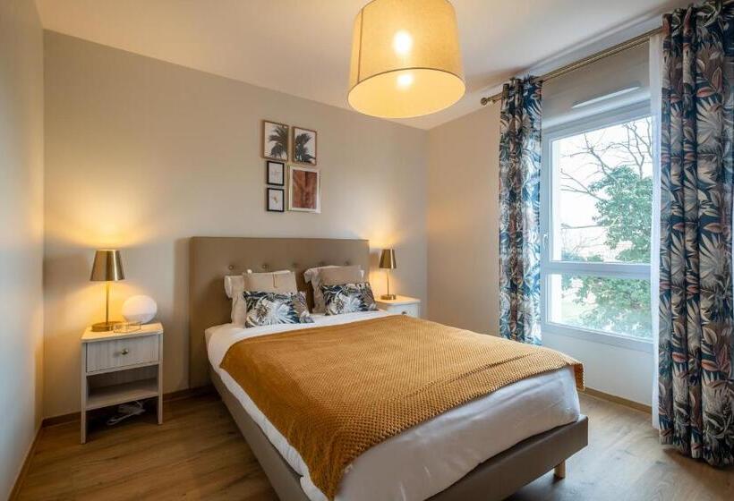 آپارتمان 1 خوابه, Résidence Les Essentielles Les Terrasses D Adélie