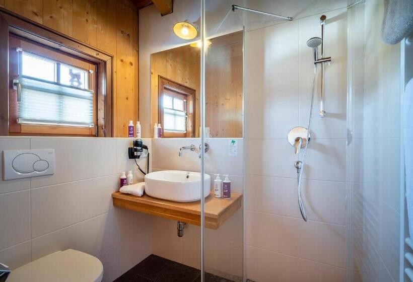 شقة غرفة واحدة مطلة على الحديقة, Almdorf Almlust