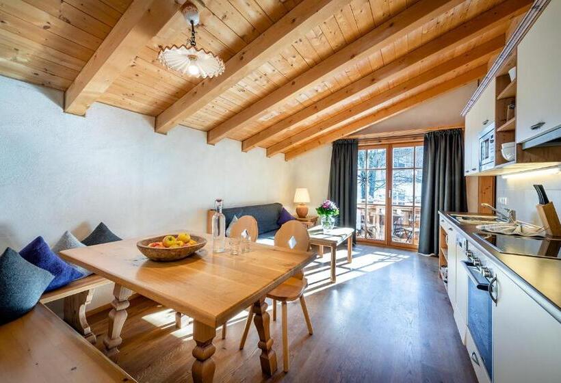 شقة غرفة واحدة مطلة على الحديقة, Almdorf Almlust