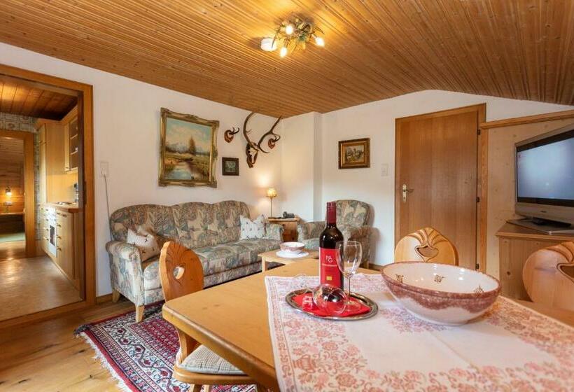 Апартаменты 2 Спальни с Балконом, Pension Sonneck