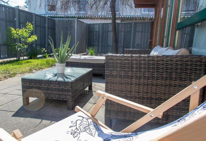 Апартаменты 1 Спальня Вид на Бассейн, Restaurant Römerhof