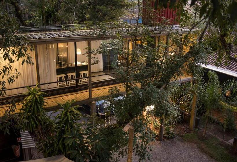 غرفة قياسية مطلّة علي حمام السباحة, Pousada Vila Do Mel