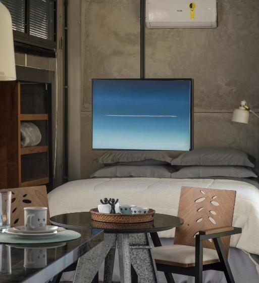 غرفة قياسية مطلّة علي حمام السباحة, Pousada Vila Do Mel