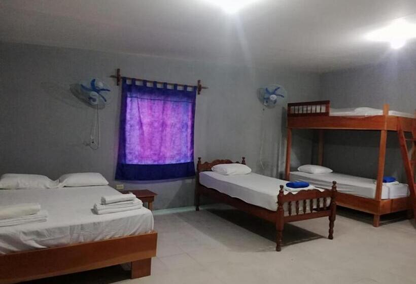 豪华家庭房间, Hostal Xilotl