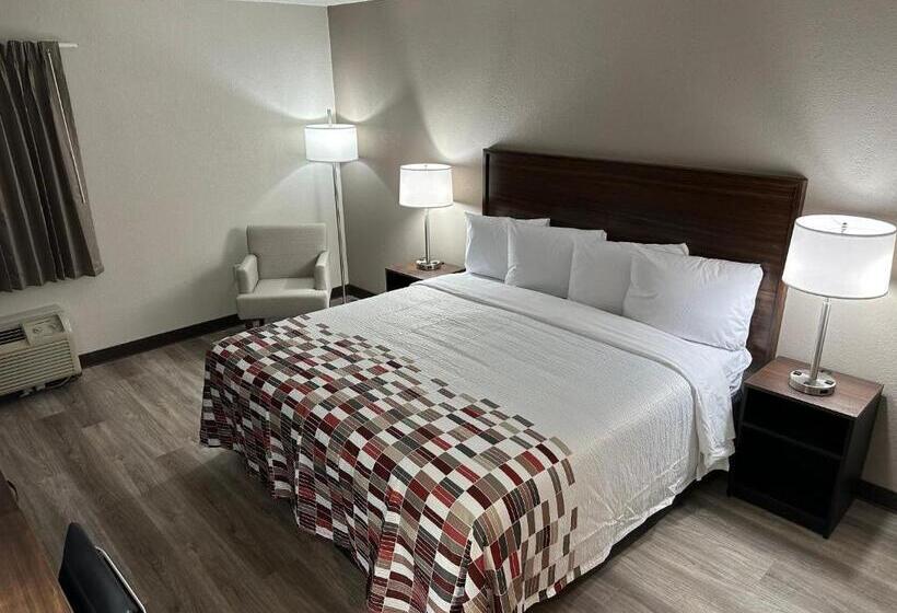 غرفة قياسية سرير كينج, Red Roof Inn Charleston   Dunbar