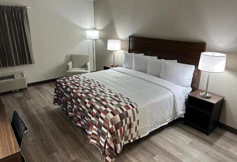 장애인을 위한 킹사이즈 침대 스탠다드 룸, Red Roof Inn Charleston   Dunbar