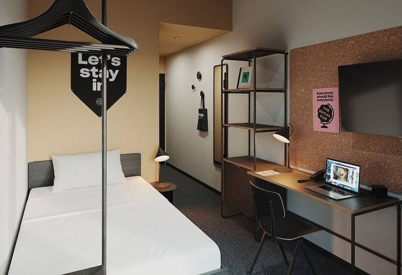 غرفة قياسية فردية, The Social Hub San Sebastián