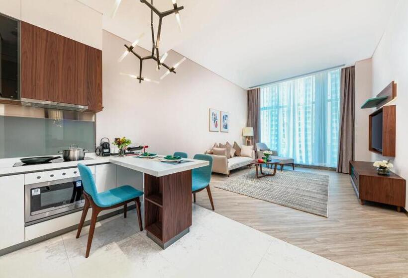 جناح ديلوكس, Sha Zhi Ye Serviced Apartment Hotel   Houjie Wanda Plaza Liaoxia Subway Station