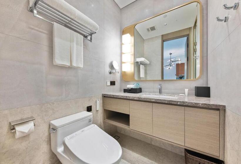 Люкс, Sha Zhi Ye Serviced Apartment Hotel   Houjie Wanda Plaza Liaoxia Subway Station