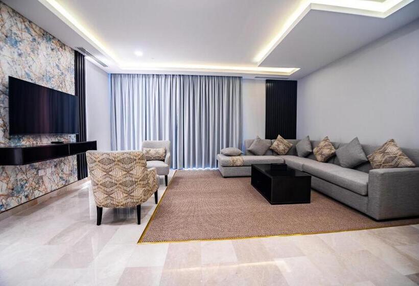 Deluxe Zimmer mit Meerblick, Dam Hodoo دام الهــــــــدوء