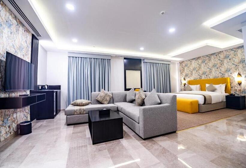 Luxus Suite mit Meerblick, Dam Hodoo دام الهــــــــدوء