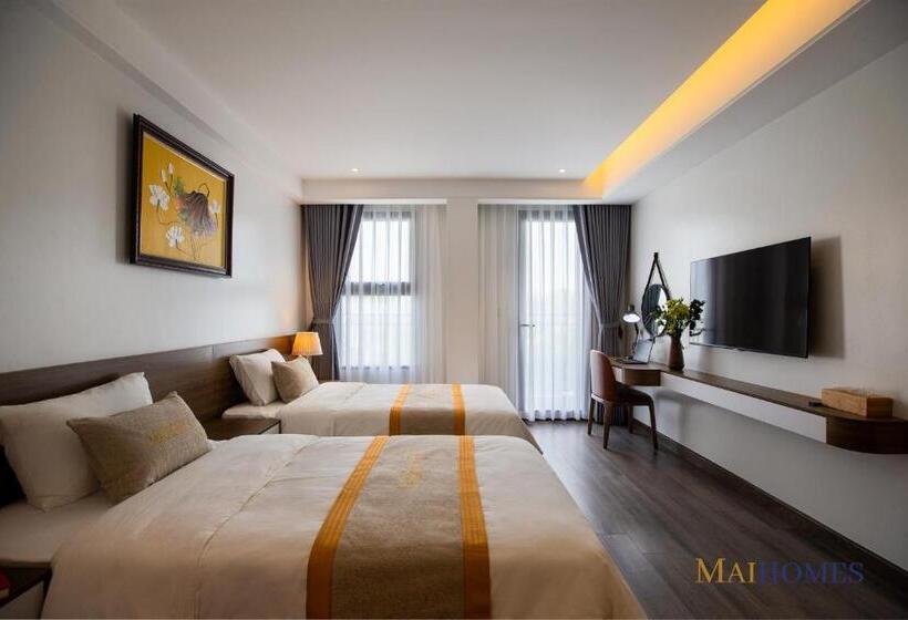 اتاق استاندارد با چشم‌انداز دریاچه, Maihomes Hotel Vĩnh Yên Vĩnh Phúc