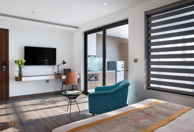 استودیو استاندارد با تراس, Maihomes Hotel Vĩnh Yên Vĩnh Phúc