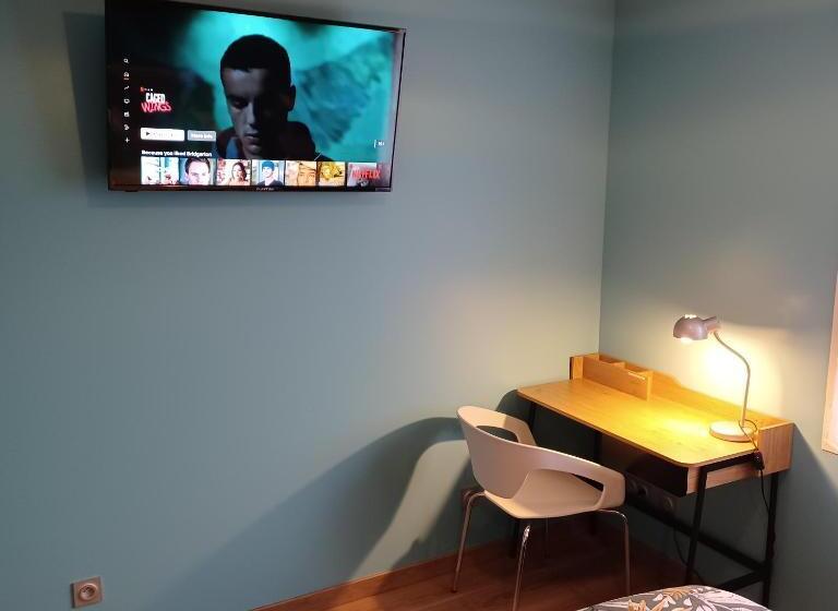 スタンダードルーム, Maison Calme/chambre Privée/clim+tv/pétit Dejeuner Inclu/tout Confort