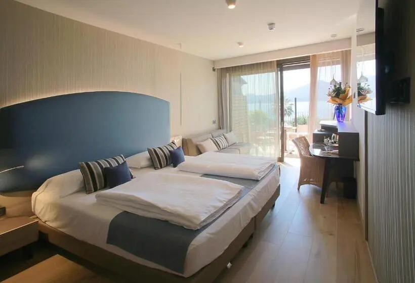 Deluxe-huone Järvinäkymä, Villa Remo By Hotel Galvani