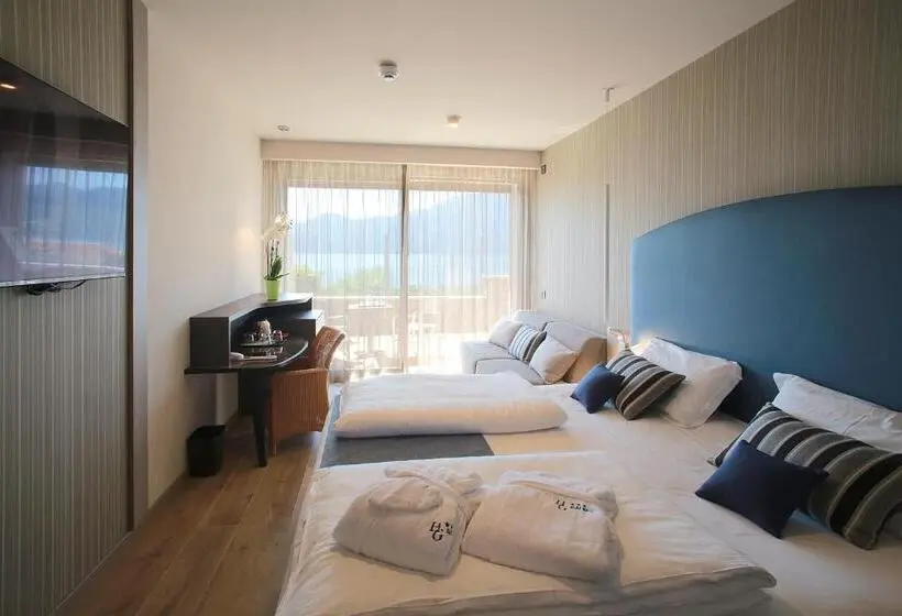 Deluxe-huone Järvinäkymä, Villa Remo By Hotel Galvani