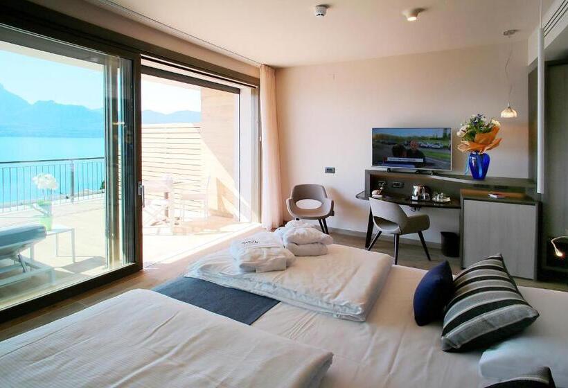 标准间带湖景, Villa Remo By Hotel Galvani