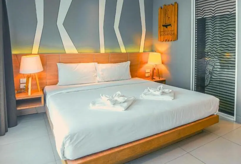 Standard-huone, Mad Monkey Phuket