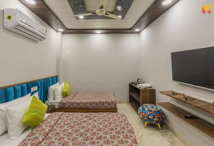 Deluxe-huone, Madpackers Jaipur