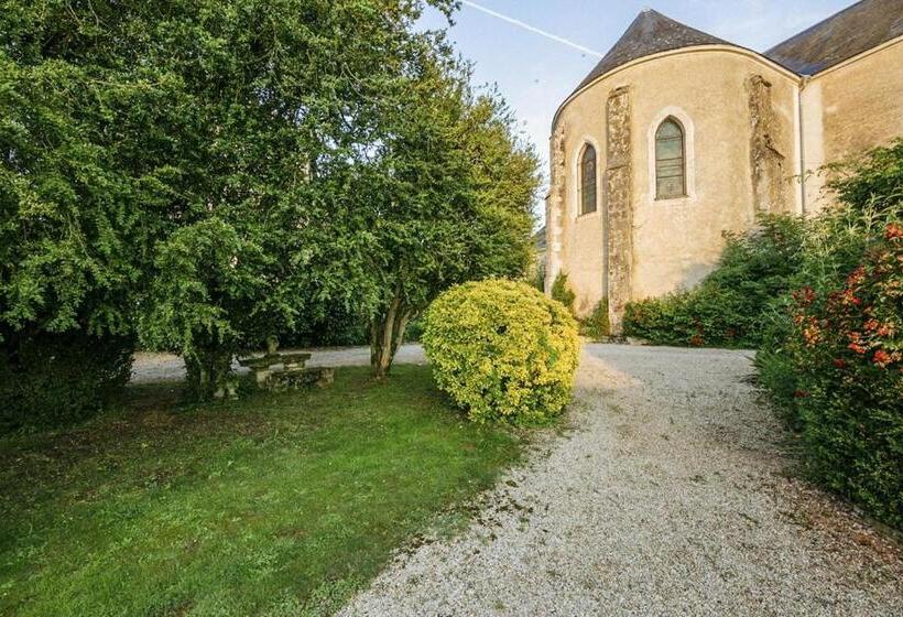 别墅: 1间卧室带游泳池, 14th Century Priory In Pressigny