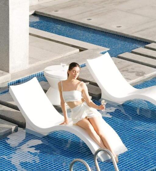 اتاق استاندارد چهار تخته با چشمانداز دریا, M Condotel Apec Mandala Cham Bay Mui Ne