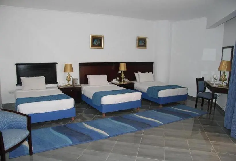 اتاق استاندارد سه تخته با چشم‌انداز باغ, White Valley Palace