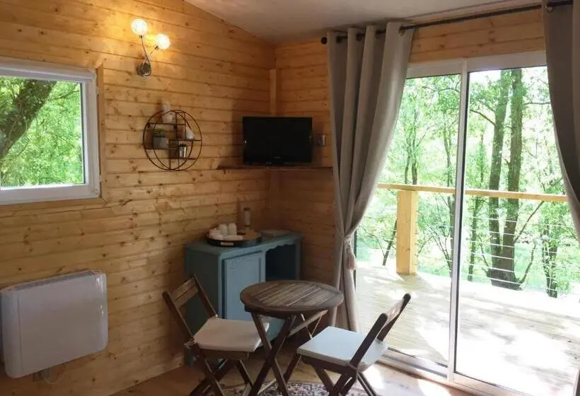 Mökki 1 Makuuhuone, Les Cabanes Du Lac Spa Petit Déjeuné Cabane Du Frêne & Cabane Du Chêne Premium
