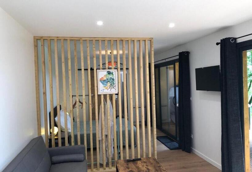 シャレー・スペリアー1寝室, Les Cabanes Du Lac Spa Petit Déjeuné Cabane Du Frêne & Cabane Du Chêne Premium