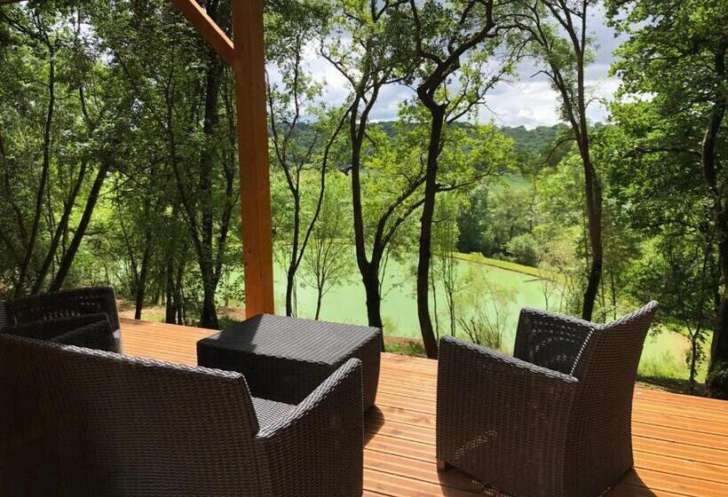 Шале Superior 1 Спальня, Les Cabanes Du Lac   Spa   Petit Déjeuné   Cabane Du Frêne & Cabane Du Chêne Premium