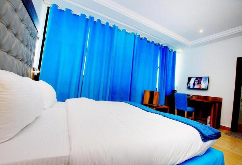 اتاق لوکس با تخت بزرگ, Appart Hotel Les Orchidees