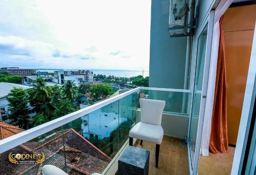 Deluxe-huone Merinäkymä Parveke, Corundum Breeze Negombo
